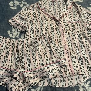 Victoria’s Secret Satin Shorts PJ set